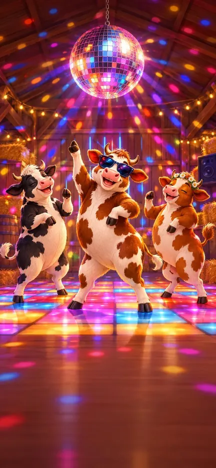 Cow Disco profile look