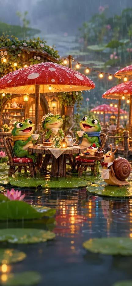 Frog Café profile look
