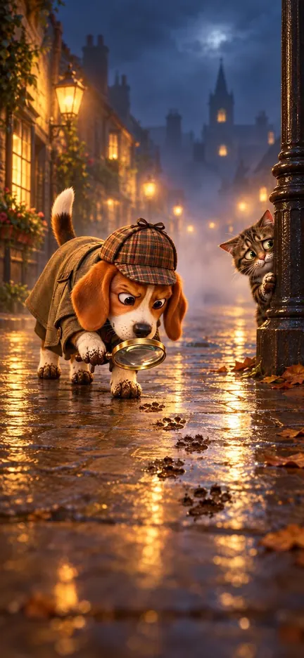 Sherlock Bones profile look