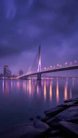 Twilight Bridge wallpaper