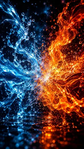 Fire & Water wallpaper